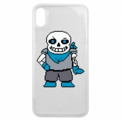 Чехол для iPhone Xs Max Pixel Sans - PrintSalon