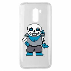 Чехол для Xiaomi Pocophone F1 Pixel Sans - PrintSalon