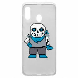 Чехол для Samsung A20 Pixel Sans - PrintSalon