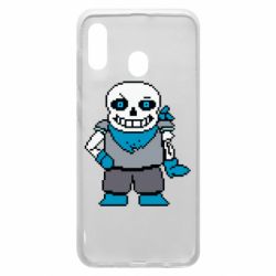 Чехол для Samsung A30 Pixel Sans - PrintSalon