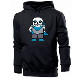 Мужское худи Pixel Sans - PrintSalon