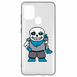 Чехол для Samsung A21s Pixel Sans - PrintSalon