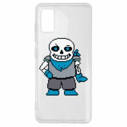 Чехол для Samsung A41 Pixel Sans - PrintSalon