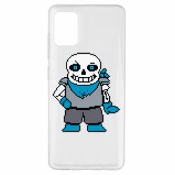 Чехол для Samsung A51 Pixel Sans - PrintSalon