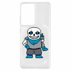 Чехол для Samsung S21 Ultra Pixel Sans - PrintSalon