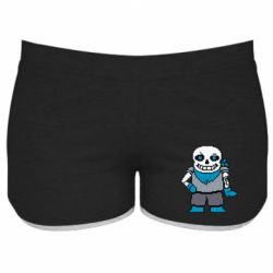Женские шорты Pixel Sans - PrintSalon