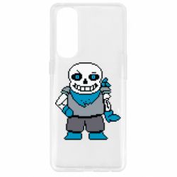 Чехол для Oppo Reno 4 Pro Pixel Sans - PrintSalon