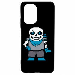 Чехол для Xiaomi Poco F3/K40 Pixel Sans - PrintSalon