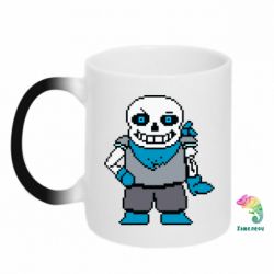 Чашка-хамелеон Pixel Sans - PrintSalon
