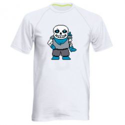 Мужская футболка для спорта Pixel Sans - PrintSalon