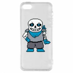 Чехол для iPhone5/5S/SE Pixel Sans - PrintSalon