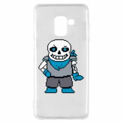 Чехол для Samsung A8 2018 Pixel Sans - PrintSalon