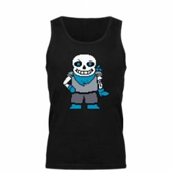 Мужская майка Pixel Sans - PrintSalon
