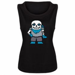 Женская майка Pixel Sans - PrintSalon