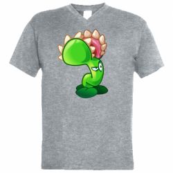 Чоловіча футболка з V-подібним вирізом Plants flower - PrintSalon