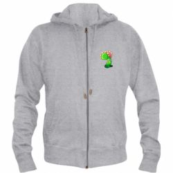 Чоловічі худі на блискавці Plants flower - PrintSalon