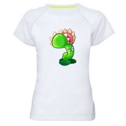 Жіноча футболка для спорту Plants flower - PrintSalon