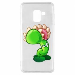 Чохол для Samsung A8 2018 Plants flower - PrintSalon