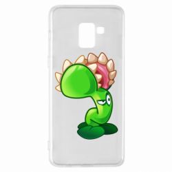 Чохол для Samsung A8+ 2018 Plants flower - PrintSalon