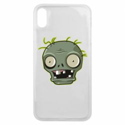Чехол для iPhone Xs Max Plants vs zombie head - PrintSalon