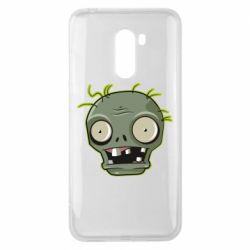 Чехол для Xiaomi Pocophone F1 Plants vs zombie head - PrintSalon