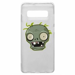 Чехол для Samsung S10+ Plants vs zombie head - PrintSalon