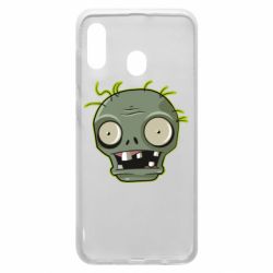 Чехол для Samsung A30 Plants vs zombie head - PrintSalon