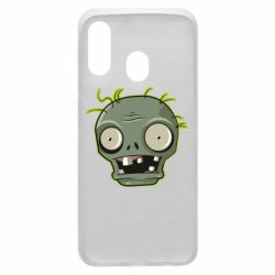 Чехол для Samsung A40 Plants vs zombie head - PrintSalon