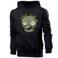 Мужское худи Plants vs zombie head - PrintSalon