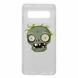 Чехол для Samsung S10 Plants vs zombie head - PrintSalon