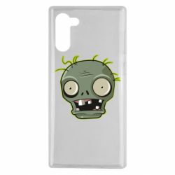 Чехол для Samsung Note 10 Plants vs zombie head