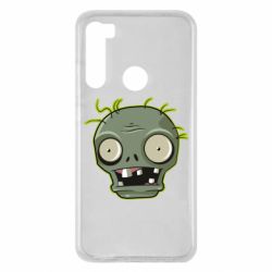 Чехол для Xiaomi Redmi Note 8 Plants vs zombie head - PrintSalon