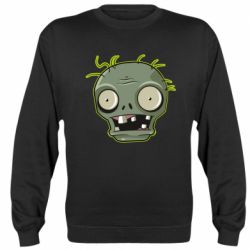 Cвитшот Plants vs zombie head - PrintSalon