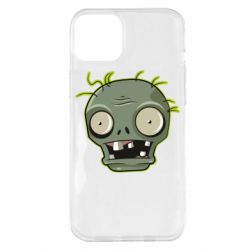 Чехол для iPhone 14 Plus Plants vs zombie head - PrintSalon