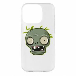 Чехол для iPhone 14 Pro Plants vs zombie head - PrintSalon