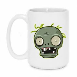 Чашка 420ml Plants vs zombie head - PrintSalon