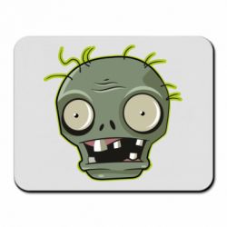 Коврик для мыши Plants vs zombie head - PrintSalon