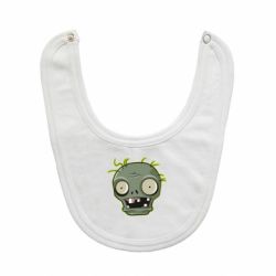 Слюнявчик  Plants vs zombie head - PrintSalon