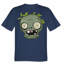 Мужская футболка Stedman Plants vs zombie head - PrintSalon