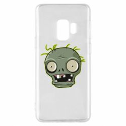 Чехол для Samsung S9 Plants vs zombie head - PrintSalon
