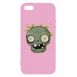 Чехол для iPhone5/5S/SE Plants vs zombie head - PrintSalon