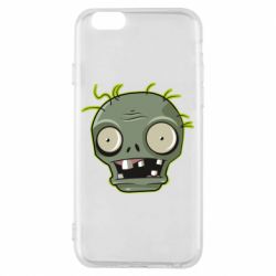 Чехол для iPhone 6/6S Plants vs zombie head - PrintSalon