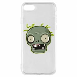 Чехол для iPhone 7 Plants vs zombie head - PrintSalon