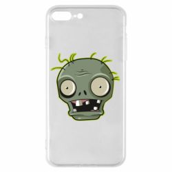 Чехол для iPhone 7 Plus Plants vs zombie head - PrintSalon