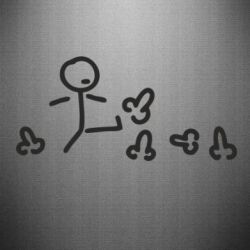 Наклейка Пинать-PrintSalon Наклейка Пинать