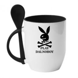 Чашка с ложкой Play dalnoboy - PrintSalon