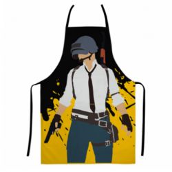 Фартух з 3D принтом PlayerUnknown’s Battlegrounds and spray - PrintSalon