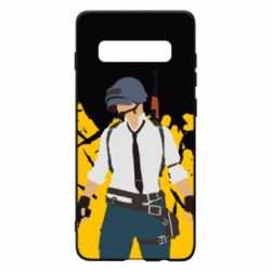 Чохол для Samsung S10+ PlayerUnknown’s Battlegrounds and spray - PrintSalon