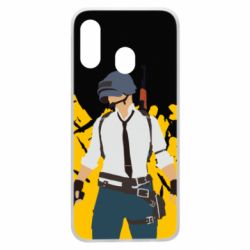 Чохол для Samsung A40 PlayerUnknown’s Battlegrounds and spray - PrintSalon