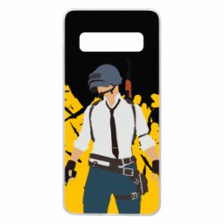 Чохол для Samsung S10 PlayerUnknown’s Battlegrounds and spray - PrintSalon